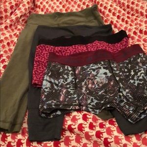 Lot of lululemon 2 shorts/ 2 capris
